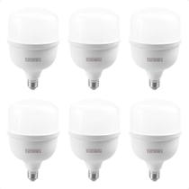 Kit 6 Lâmpadas High Led Tkl 50w Taschibra E27 Bivolt Kit 6 Lâmpadas High Led Tkl 50w Taschibra E27 Bivolt