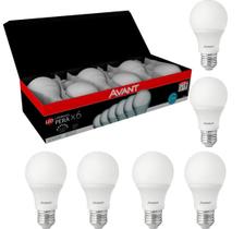 Kit 6 Lâmpadas LED 9W E27 6500K Bivolt Alta Luminosidade, Duráveis e Pronta Entrega Kit 6 Lâmpadas LED 9W E27 6500K Bivolt Alta Luminosidade, Duráveis e Pronta Entrega