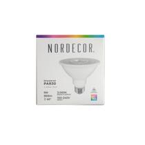 Kit 6 Lâmpadas Led Nordecor 9w Par30 Luz Quente 3000k Kit 6 Lâmpadas Led Nordecor 9w Par30 Luz Quente 3000k