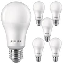 Kit 6 Lâmpadas Led Philips A60 11W 4000K Branco Neutro E27