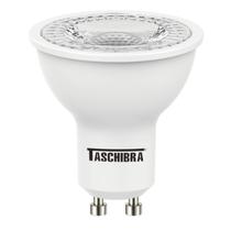 Kit 6 lâmpadas led taschibra dicroica mr16 tdl 50 7w gu10