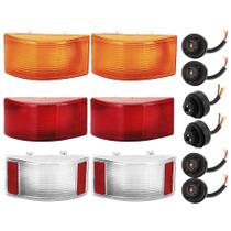 KIT 6 Lanterna Traseira para Ônibus Marcopolo GV + Soquete