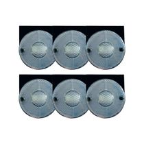 Kit 6 Lanternas Lateral 85mm Randon Cristal Com Conector