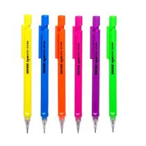 Kit 6 Lapiseiras Neon 0.5mm - Jocar Office