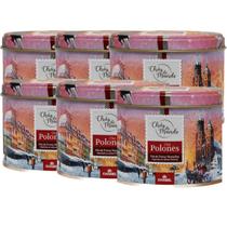Kit 6 Lata Chás do Mundo Polonês Chamel 50g