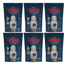 Kit 6 Lava Máquinas De Roupas 12x20g Detergente Limpeza Interna Kit 6 Lava Máquinas De Roupas 12x20g Detergente Limpeza Interna