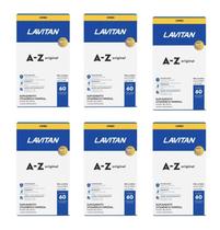 Kit 6 Lavitan Az Homem 60 Cap Suplemento Vitamínico Minerais Kit 6 Lavitan Az Homem 60 Cap Suplemento Vitamínico Minerais