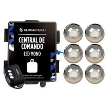 Kit 6 LED MONO 10W + Central de Comando Globaltech 120W Kit 6 LED MONO 10W + Central de Comando Globaltech 120W