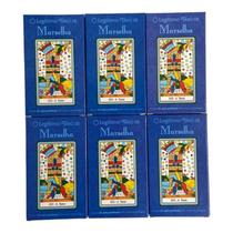 Kit 6 Legítimo Tarô Marselha 22 Cartas Plastificada E Manual Kit 6 Legítimo Tarô Marselha 22 Cartas Plastificada E Manual