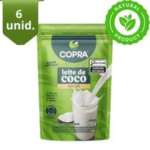 KIT 6 Leite de Coco em Pó Natural 100g Copra KIT 6 Leite de Coco em Pó Natural 100g Copra
