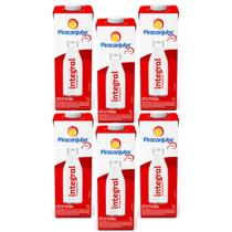 Kit 6 Leite Integral Piracanjuba 1L