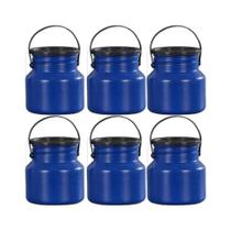 Kit 6 Leiteiras 3 Litros Galão Vasilhame Bombona Leite Injesul Kit 6 Leiteiras 3 Litros Galão Vasilhame Bombona Leite Injesul