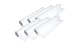 Kit 6 Lençol Descartável p/ Maca Hospitalar Papel 70cm x 50m