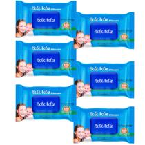 Kit 6 Lenços Umedecidos Bebê Feliz - Total de 720 Unidades - Com Tampinha Kit 6 Lenços Umedecidos Bebê Feliz - Total de 720 Unidades - Com Tampinha