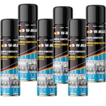 Kit 6 Limpa contato elétrico spray 300 ml - W-Max Kit 6 Limpa contato elétrico spray 300 ml - W-Max