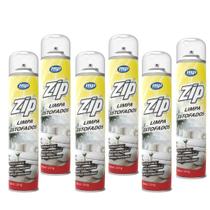 Kit 6 Limpa Estofados Higienização a Seco Zip Clean Limpeza Profunda 300ML Mundial Prime Kit 6 Limpa Estofados Higienização a Seco Zip Clean Limpeza Profunda 300ML Mundial Prime