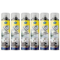 Kit 6 Limpa Estofados Spray Zip Clean 300Ml - My Place