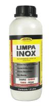 Kit 6 Limpa Inox Tira Ferrugem Mancha Oleo Inox 1 Litro Allchem