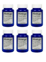 Kit 6 Limpa Prata 925 Monzi 125Ml Liquido Jóia Brilho Grande