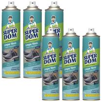 Kit 6 Limpa Tênis Super Dom 150ml/95g Kit 6 Limpa Tênis Super Dom 150ml/95g