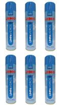 Kit 6 Limpa Vidros Jimo 400ml Limpeza Profissional