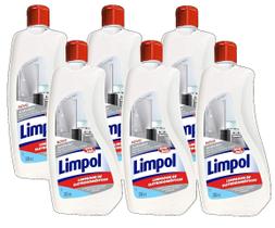 kit 6 Limpador Eletrodomésticos Limpol Bom Bril 200ml