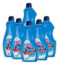 kit 6 Limpador Perfumado Casa E Perfume Agradable 1000ml
