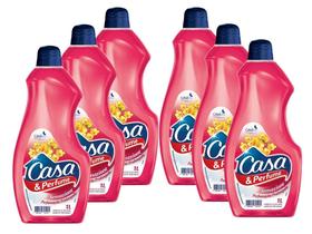 Kit 6 Limpador Perfumado Casa E Perfume Sensazione 1000ml Kit 6 Limpador Perfumado Casa E Perfume Sensazione 1000ml