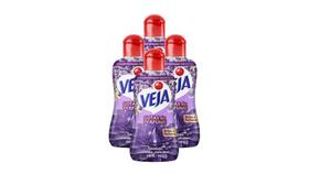 Kit 6 Limpador Perfumado Veja Perfume Lavanda Ametista 100ml