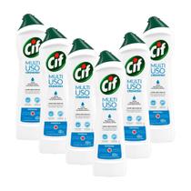 Kit 6 Limpadores CIF Cremoso Original 450ml