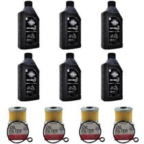 Kit 6 Litros De Oleo 20w50 + Filtro Oleo Twister/ Cb/ Xre300