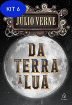 Kit 6 Livro Da Terra À Lua - Principis