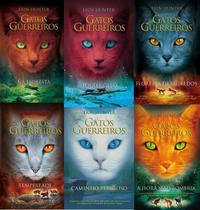 Kit 6 livros gatos guerreiros erin hunter