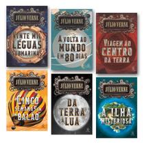 Kit 6 Livros - Júlio Verne