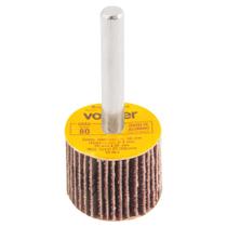 Kit 6 Lixas Circular Roda Pg 25 X 20mm Grão 080 - Vonder