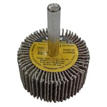 Kit 6 Lixas Circular Roda Pg 40 X 20mm Grão 080 - Vonder