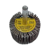 Kit 6 Lixas Circular Roda Pg 40 X 20mm Grão 100 - Vonder Kit 6 Lixas Circular Roda Pg 40 X 20mm Grão 100 - Vonder