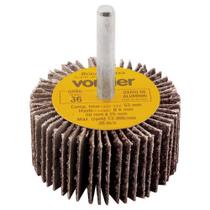 Kit 6 Lixas Circular Roda Pg 50 X 25mm Grão 036 - Vonder