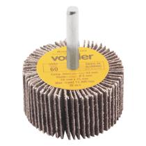 Kit 6 Lixas Circular Roda Pg 50 X 25mm Grão 060 - Vonder