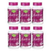 Kit 6 Lumicap Antiqueda Cabelos Luminus - Unilife 60 Caps Kit 6 Lumicap Antiqueda Cabelos Luminus - Unilife 60 Caps