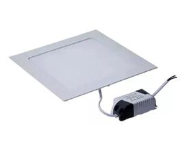 Kit 6 Luminária De Teto Led Embutir 12w 3000k Branco Quente