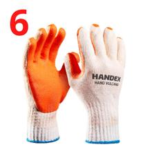 Kit 6 luva de segurança handex hand vulcano c.a 41666 Kit 6 luva de segurança handex hand vulcano c.a 41666