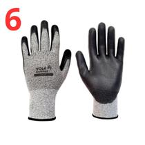 Kit 6 luva de segurança volk cut soft c.a 46288 Kit 6 luva de segurança volk cut soft c.a 46288