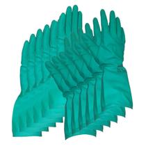 Kit 6 Luva Nitrilica Forrada Safetynit Verde 5011 Kit 6 Luva Nitrilica Forrada Safetynit Verde 5011