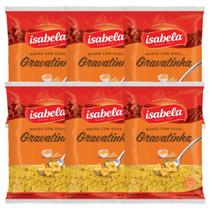 Kit 6 Macarrão Isabela Gravatinha Farfalle Com Ovos 500g