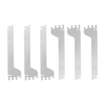 Kit 6 Mãos Francesas Apoio Para Bandeja 40cm SLG Gôndolas New Plus - SA Gôndolas