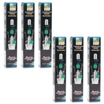 Kit 6 Máscara Rímel 2x1 A Prova De Água MA3041 15G - Febella