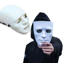 Kit 6 Máscaras Branca sem Face JabbaWockeez - Festa Fantasia Carnaval Cosplay Teatro Dança Kit 6 Máscaras Branca sem Face JabbaWockeez - Festa Fantasia Carnaval Cosplay Teatro Dança