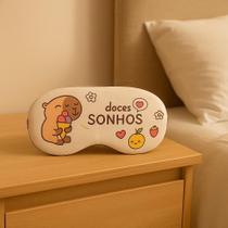 Kit 6 Máscaras de Dormir Tapa Olho Infantil e Adulto Modelos Divertidos à Escolha