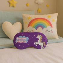 Kit 6 Máscaras de Dormir Tapa Olho Infantil e Adulto Modelos Divertidos à Escolha Kit 6 Máscaras de Dormir Tapa Olho Infantil e Adulto Modelos Divertidos à Escolha
